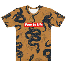 Load image into Gallery viewer, PEW IS LIFE Serpent men's t-shirt