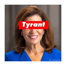 Load image into Gallery viewer, Hochul Tyrant Bubble-free stickers