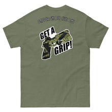 Load image into Gallery viewer, Get A Grip Tee (Tiger Stripe Camo)