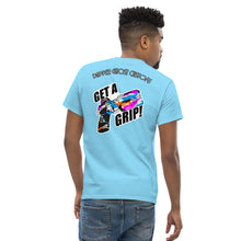 Load image into Gallery viewer, Get A Grip Tee (Pool Party Splinter Camo)
