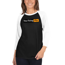 Load image into Gallery viewer, Two Tone TFP Logo 3/4 sleeve raglan shirt