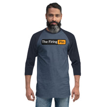 Load image into Gallery viewer, Two Tone TFP Logo 3/4 sleeve raglan shirt
