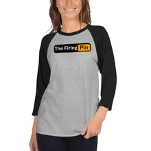 Load image into Gallery viewer, Two Tone TFP Logo 3/4 sleeve raglan shirt