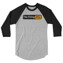 Load image into Gallery viewer, Two Tone TFP Logo 3/4 sleeve raglan shirt