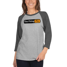 Load image into Gallery viewer, Two Tone TFP Logo 3/4 sleeve raglan shirt