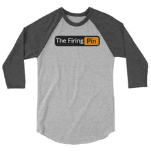Load image into Gallery viewer, Two Tone TFP Logo 3/4 sleeve raglan shirt