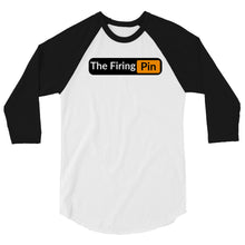 Load image into Gallery viewer, Two Tone TFP Logo 3/4 sleeve raglan shirt