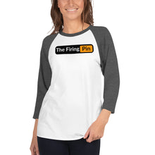 Load image into Gallery viewer, Two Tone TFP Logo 3/4 sleeve raglan shirt