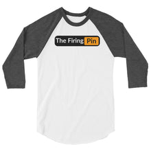 Load image into Gallery viewer, Two Tone TFP Logo 3/4 sleeve raglan shirt