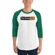 Load image into Gallery viewer, Two Tone TFP Logo 3/4 sleeve raglan shirt