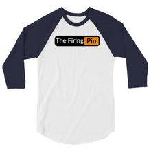 Load image into Gallery viewer, Two Tone TFP Logo 3/4 sleeve raglan shirt