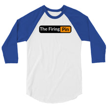 Load image into Gallery viewer, Two Tone TFP Logo 3/4 sleeve raglan shirt