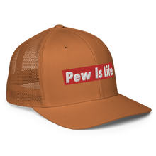 Load image into Gallery viewer, Pew Is Life trucker cap