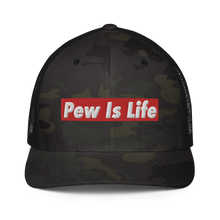Load image into Gallery viewer, Pew Is Life trucker cap