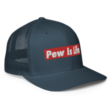 Load image into Gallery viewer, Pew Is Life trucker cap