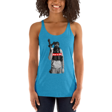 Load image into Gallery viewer, Pew is Life "Boog Bro The Yokai" Women's Racerback Tank