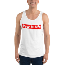 Load image into Gallery viewer, Pew Is Life Unisex Tank Top