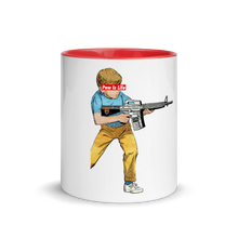 Load image into Gallery viewer, Pew Is Life "Kid Again" Mug with Color Inside