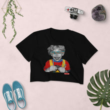 Load image into Gallery viewer, Eat The Elite Kid Women's Crop Top