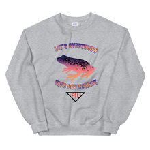 Load image into Gallery viewer, "Let's Overthrow Your Government" Pur-ink Dart Frog Sweatshirt
