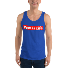 Load image into Gallery viewer, Pew Is Life Unisex Tank Top