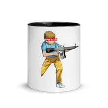 Load image into Gallery viewer, Pew Is Life "Kid Again" Mug with Color Inside