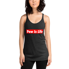 Load image into Gallery viewer, Pew Is Life Women's Racerback Tank