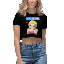 Load image into Gallery viewer, Waifu Eat the Elite Women's Crop Top