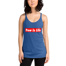 Load image into Gallery viewer, Pew Is Life Women's Racerback Tank