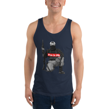 Load image into Gallery viewer, Pew is Life "Boog Bro Mr. Ghost" Unisex Tank Top