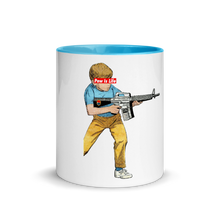 Load image into Gallery viewer, Pew Is Life "Kid Again" Mug with Color Inside