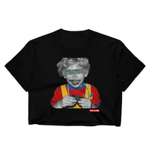 Load image into Gallery viewer, Eat The Elite Kid Women's Crop Top