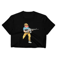 Load image into Gallery viewer, Pew Is Life "Kid Again" Women's Crop Top
