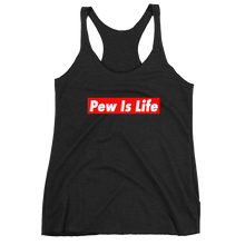 Load image into Gallery viewer, Pew Is Life Women's Racerback Tank