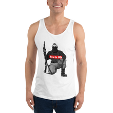 Load image into Gallery viewer, Pew is Life "Boog Bro Mr. Ghost" Unisex Tank Top