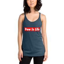 Load image into Gallery viewer, Pew Is Life Women's Racerback Tank