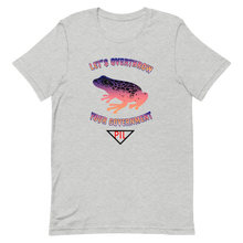 Load image into Gallery viewer, "Let's Overthrow Your Government" Pur-ink Dart Frog Short-Sleeve T-Shirt
