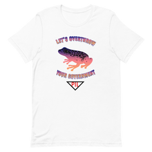 Load image into Gallery viewer, "Let's Overthrow Your Government" Pur-ink Dart Frog Short-Sleeve T-Shirt