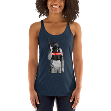 Load image into Gallery viewer, Pew is Life "Boog Bro The Yokai" Women's Racerback Tank