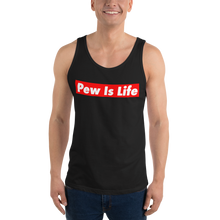 Load image into Gallery viewer, Pew Is Life Unisex Tank Top