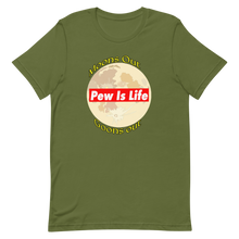 Load image into Gallery viewer, "Moons Out Goons Out" Pew Is Life Short-Sleeve Unisex T-Shirt
