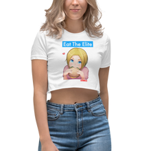 Load image into Gallery viewer, Waifu Eat the Elite Women's Crop Top