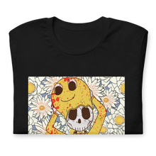 Load image into Gallery viewer, Travel Skully Floral dimension unisex T-Shirt