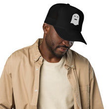 Load image into Gallery viewer, Dapper Ghost Trucker Hat
