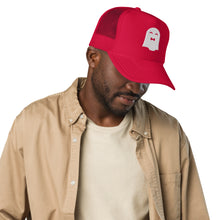 Load image into Gallery viewer, Dapper Ghost Trucker Hat
