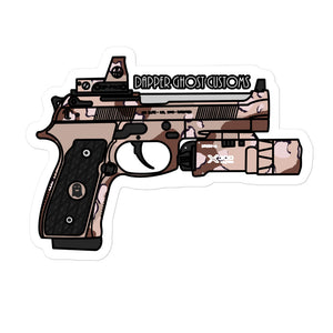 CUSTOM BERETTA M9 STICKER