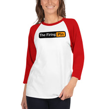 Load image into Gallery viewer, Two Tone TFP Logo 3/4 sleeve raglan shirt
