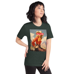 Cow Girl unisex t-shirt