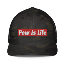 Load image into Gallery viewer, Pew Is Life trucker cap
