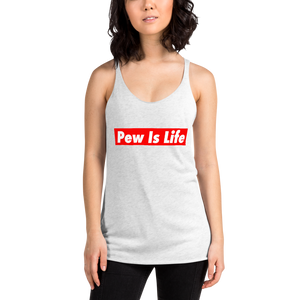 Pew Is Life Women's Racerback Tank